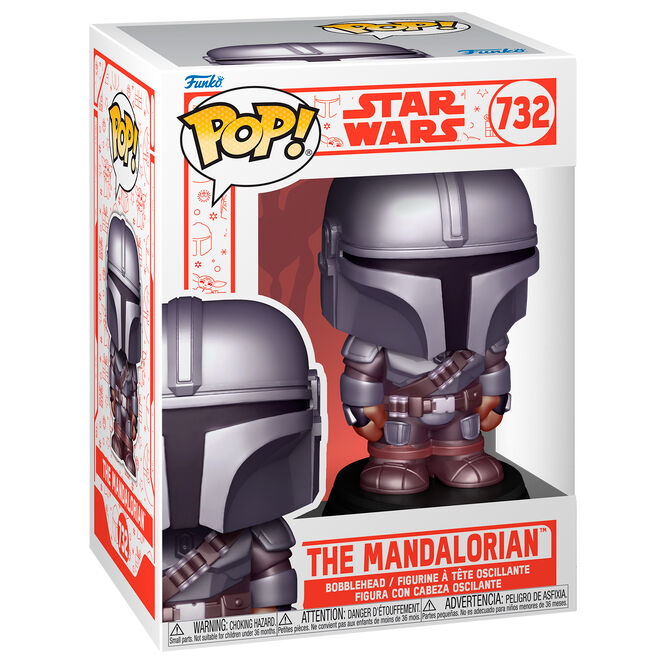 Figura Funko POP! The Mandalorian de Star Wars en caja