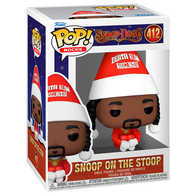 Figura Funko POP! Rocks Snoop Dogg Snoop on the Stoop 412 en caja