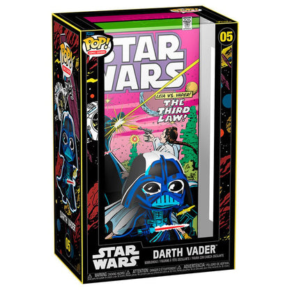 Figura FUNKO POP! Comic Covers de Darth Vader con portada de cómic Star Wars