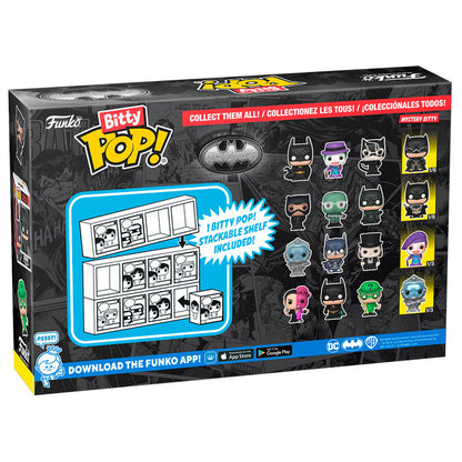 Blister de 4 figuras Bitty POP! DC Comics Batman con Joker, Catwoman y figura misteriosa - 2