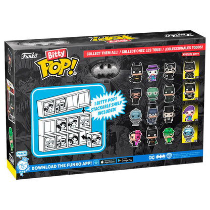 Pack de 4 figuras Bitty POP! de Batman con Mr. Freeze, El Pingüino y figura misteriosa - 2