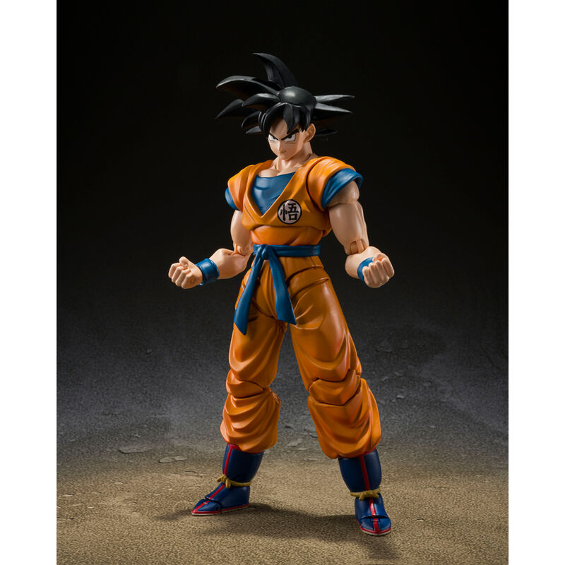 Figura articulada S.H.Figuarts de Son Goku con uniforme naranja