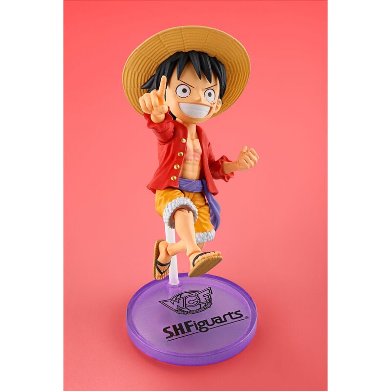 Figura articulada de Monkey D. Luffy de One Piece con sombrero de paja - 3