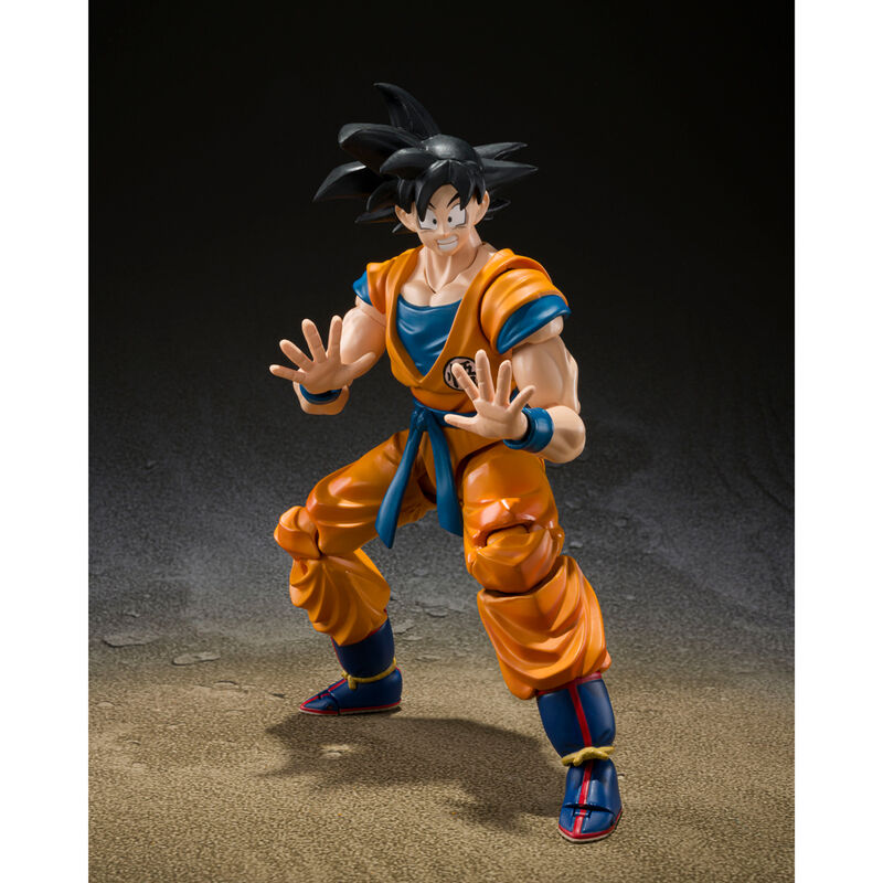 Figura articulada S.H.Figuarts de Son Goku con uniforme naranja - 3