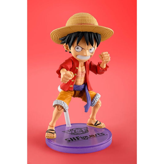 Figura articulada de Monkey D. Luffy de One Piece con sombrero de paja - 5