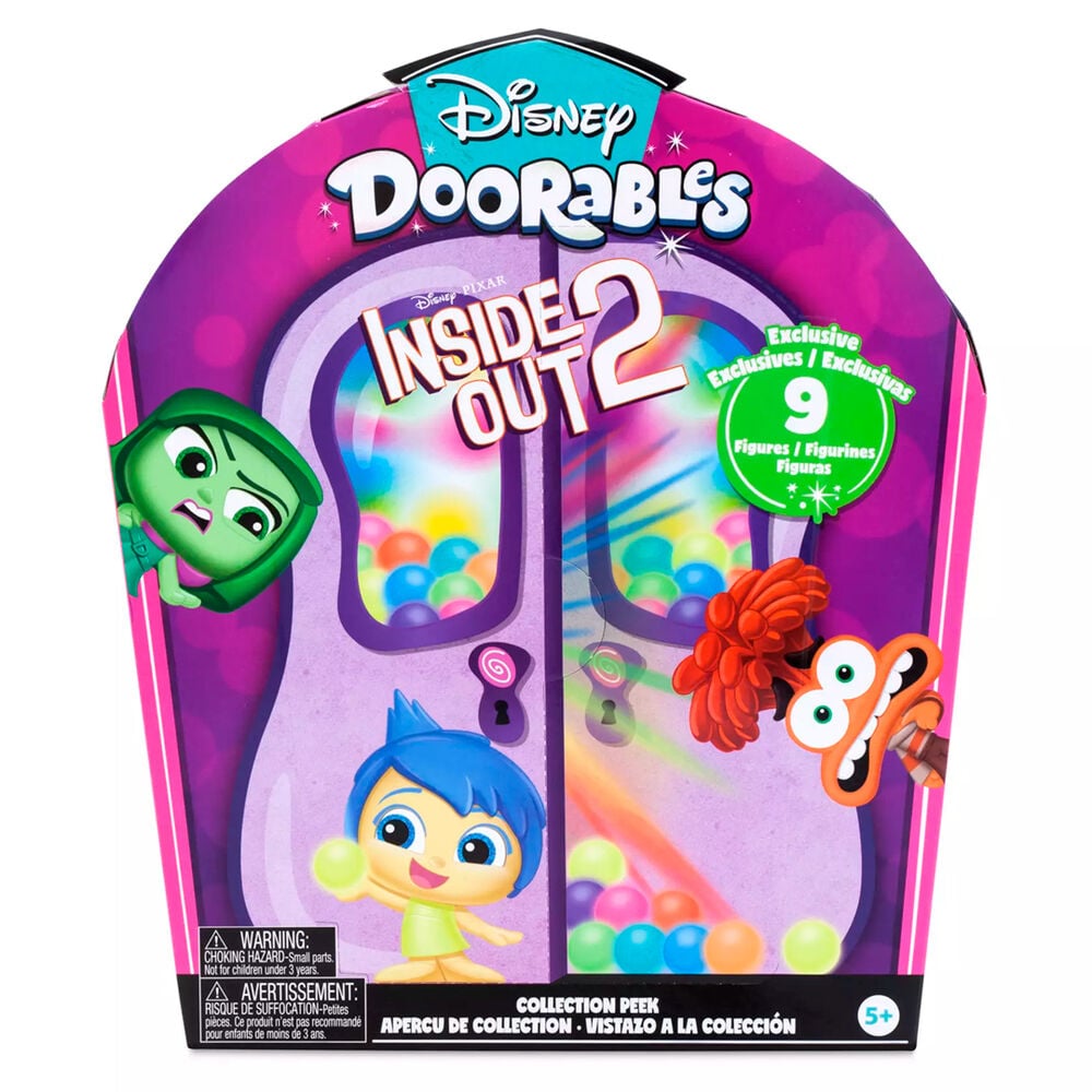 Set de 9 figuras Disney Pixar Doorables de Del Revés 2 - 4