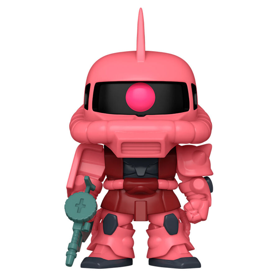 Figura Funko POP! rosa de MS-06S Char's Zaku II en caja - 2