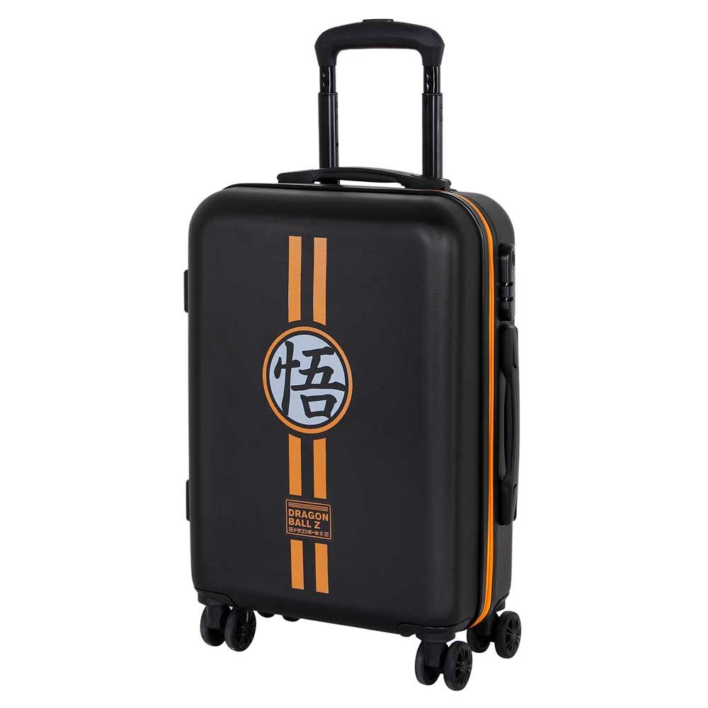 Maleta trolley negra Dragon Ball Z de 55 cm con cuatro ruedas