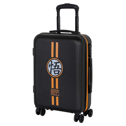 Maleta trolley negra Dragon Ball Z de 55 cm con cuatro ruedas