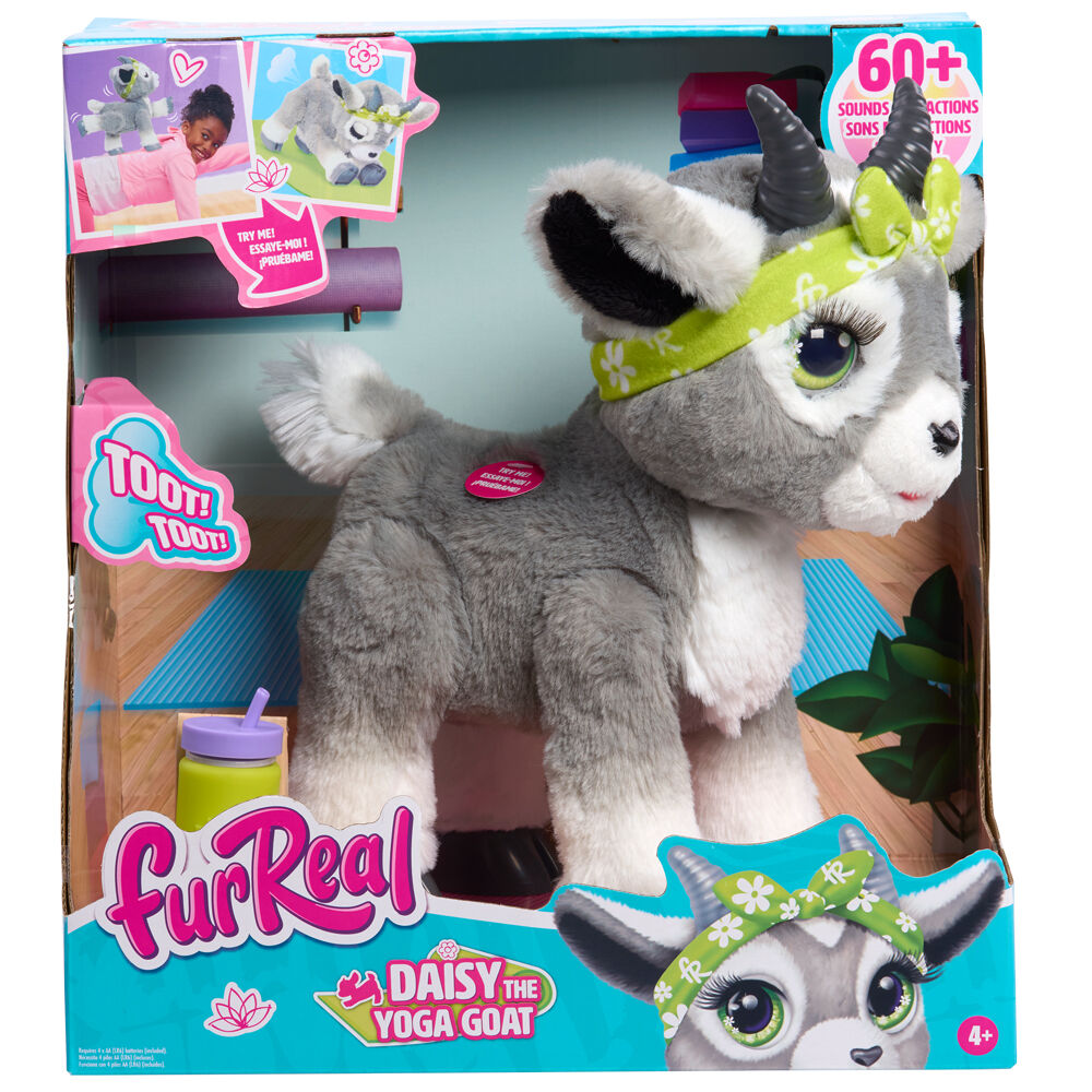 Peluche interactivo FurReal Cabra Daisy Yoga con botella - 2