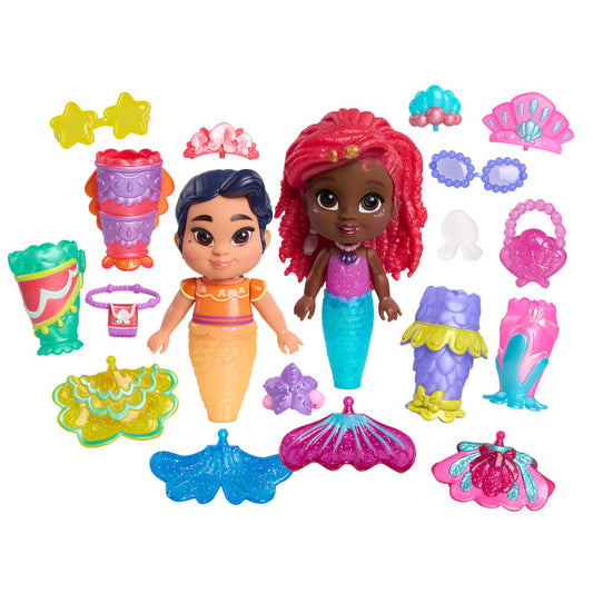 Muñecas Ariel y Lucia Ariel de La Sirenita Disney con accesorios - 2