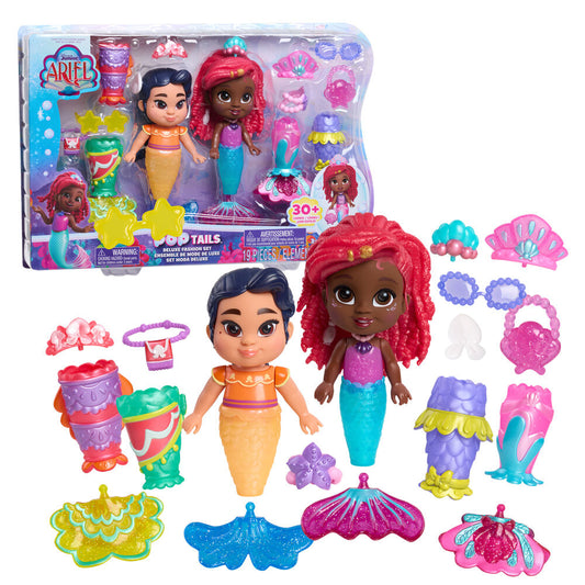 Muñecas Ariel y Lucia Ariel de La Sirenita Disney con accesorios
