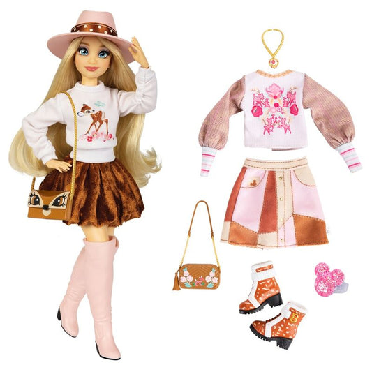 Muñeca Disney ily 4Ever Bambi de 28 cm con sombrero, ropa y accesorios