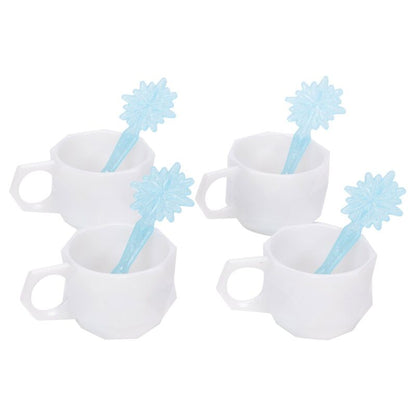Juego de té de Elsa Frozen Disney con tetera y cuatro tazas - 4