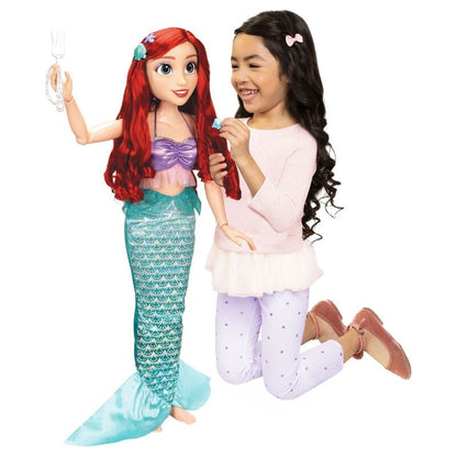 Muñeca Ariel de La Sirenita Disney de 80 cm con cola de sirena turquesa - 5
