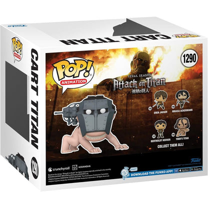 Figura Funko Pop! Cart Titan de Attack on Titan en caja - 3