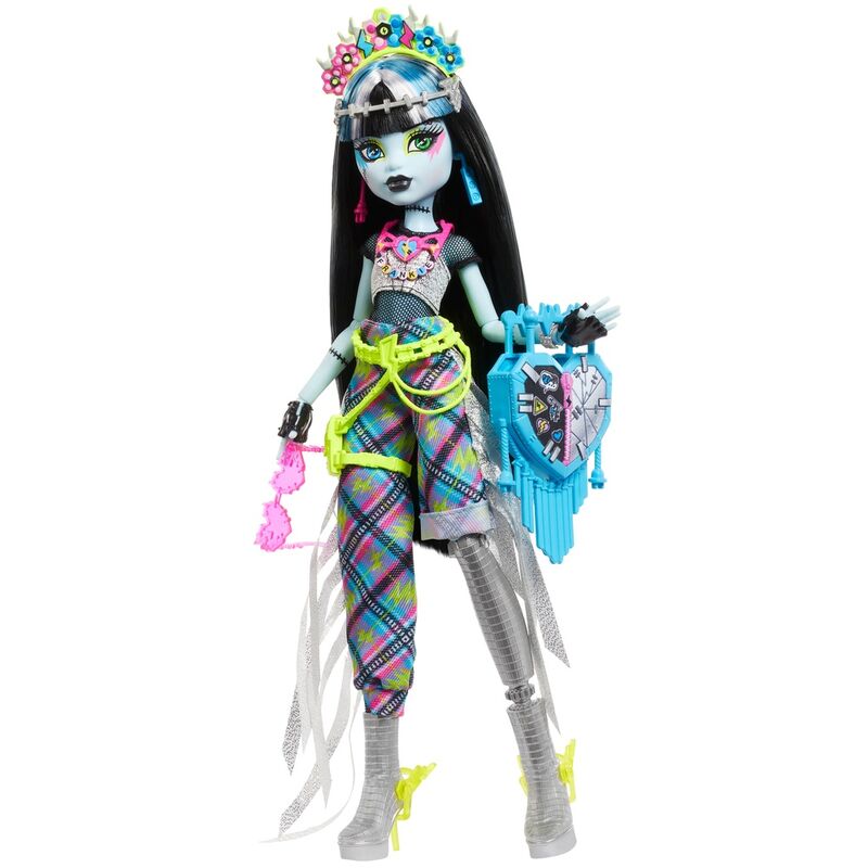 Muñeca Frankie Stein de Monster High con look del Monster Fest y accesorios - 3