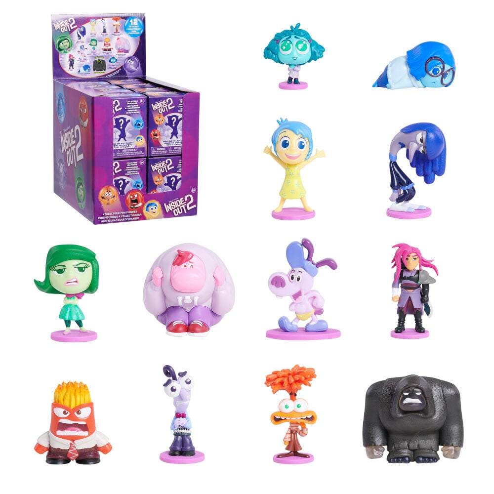 Figuras sorpresa coleccionables de Del Revés 2 Disney Pixar