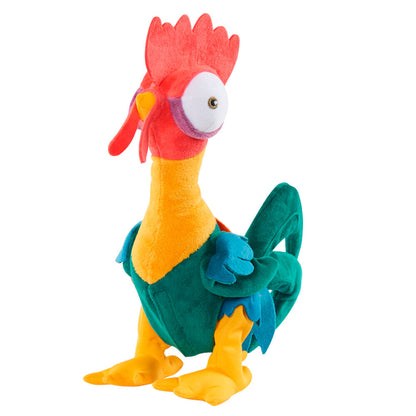 Peluche Hei Hei de Vaiana 2 Disney con cresta roja y cuerpo turquesa - 3