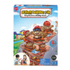 Caja del juego de mesa Mattel Castores Constructores con una torre de castores