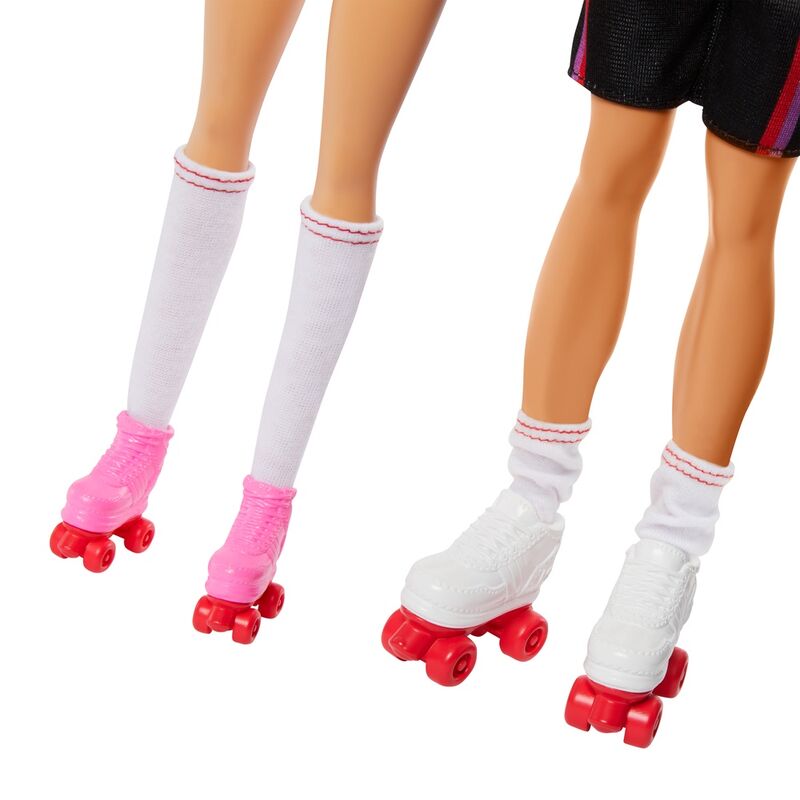Set Barbie y Ken Fashionistas con looks de patinaje y accesorios - 4