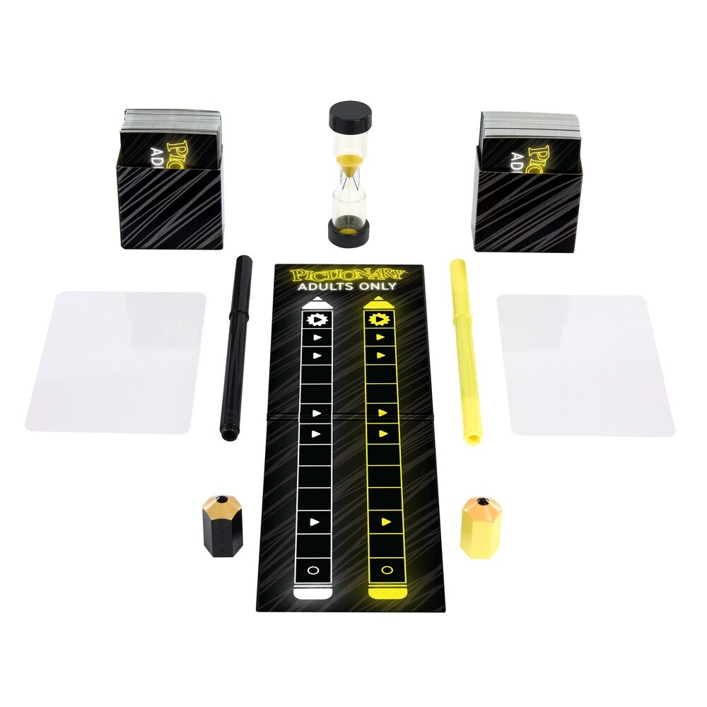 Caja del juego Pictionary Adults Only de Mattel en español - 2