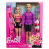 Set Barbie y Ken Fashionistas con looks de patinaje y accesorios