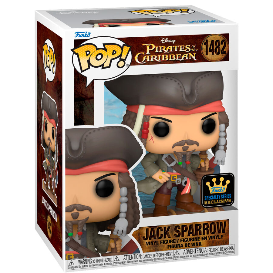 Figura Funko POP! de Jack Sparrow de Piratas del Caribe - 2