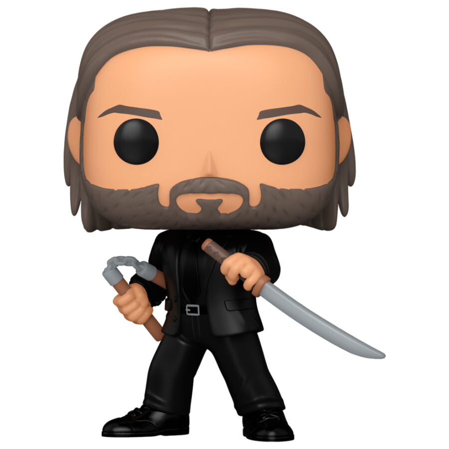 Figura Funko POP! de John Wick con espada en caja de John Wick 4 - 2