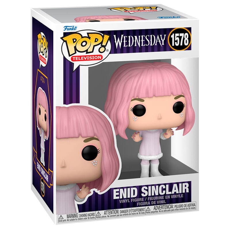 Figura Funko POP! de Enid Sinclair de Wednesday en caja