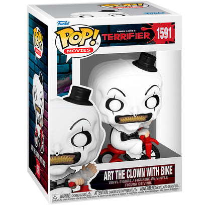Figura Funko POP! de Art the Clown de Terrifier con triciclo - 2