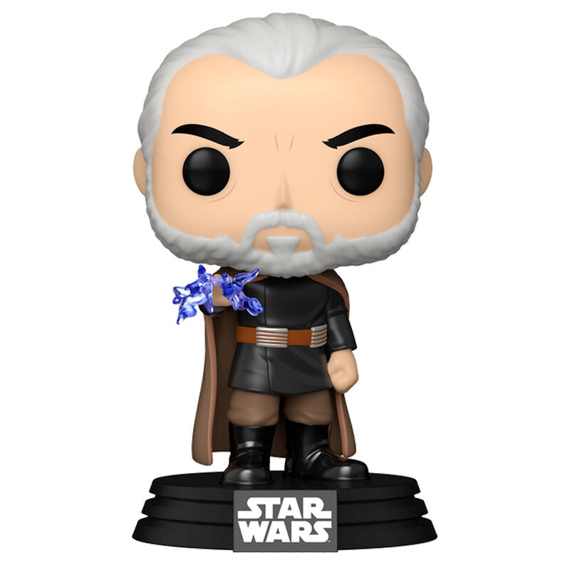 Figura Funko POP! de Count Dooku de Star Wars en caja - 2