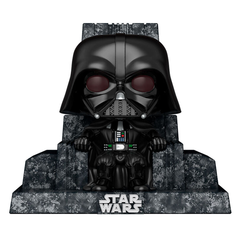 Figura FUNKO POP Deluxe de Darth Vader sentado en un trono - 2