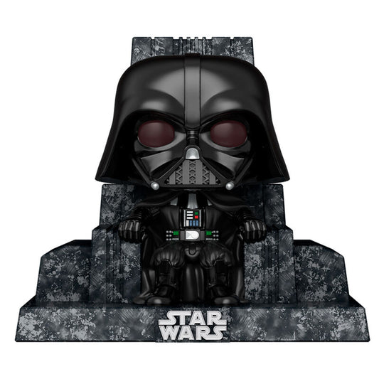 Figura FUNKO POP Deluxe de Darth Vader sentado en un trono - 2