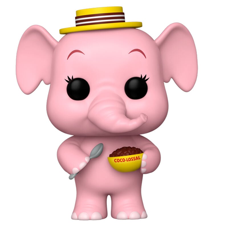 Figura Funko POP! Cocoa Krispies Elephant rosa en caja - 2