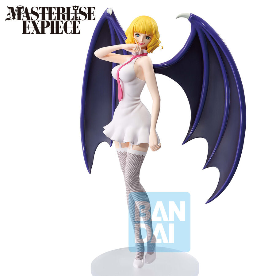 Figura Ichibansho de Stussy de One Piece con alas oscuras y vestido blanco - 4
