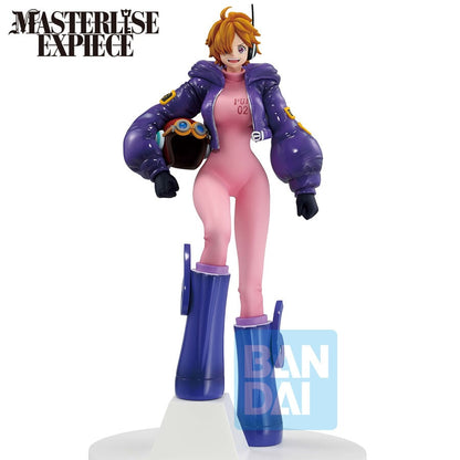 Figura Ichibansho de Lilith de One Piece con diseño rosa y morado