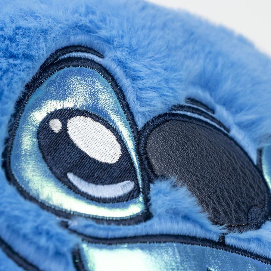 Mochila azul de Stitch Disney con rostro y grandes orejas - 5