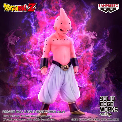 Figura de Kid Buu de Dragon Ball Z en color rosa - 3