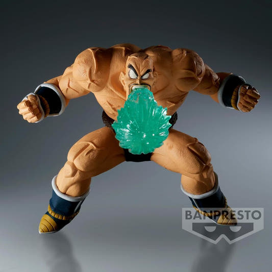 Figura de Nappa GX Materia de Dragon Ball Z con efecto de energía turquesa - 3