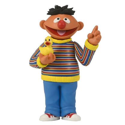 Figura de Epi de Barrio Sésamo con un patito de goma amarillo - 2