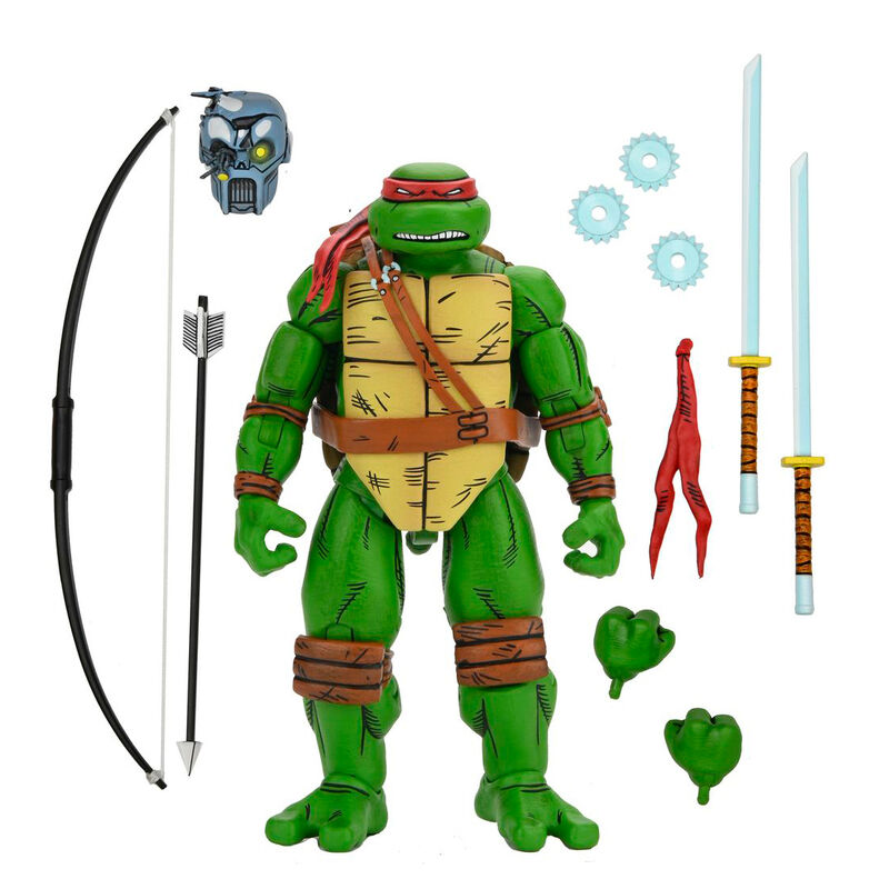 Figura articulada de Leonardo de Tortugas Ninja NECA con accesorios - 2