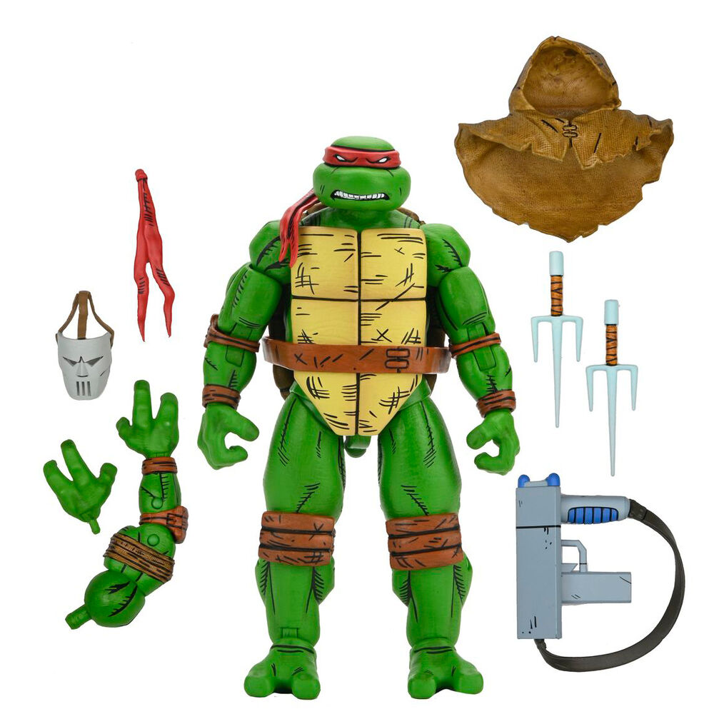 Figura articulada NECA de Raphael de Tortugas Ninja con accesorios - 2