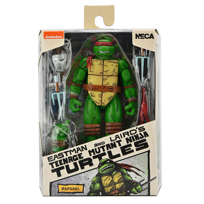Figura articulada NECA de Raphael de Tortugas Ninja con accesorios