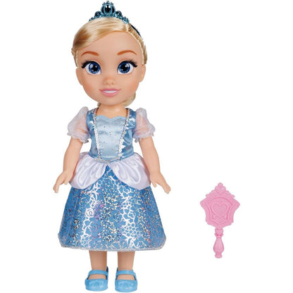 Muñeca Cinderella de Disney con vestido azul y tiara - 4