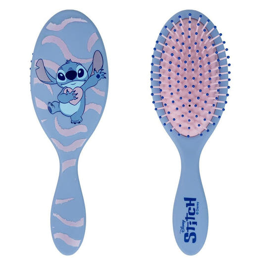Set de belleza Stitch Disney con neceser, cepillo y coleteros - 3