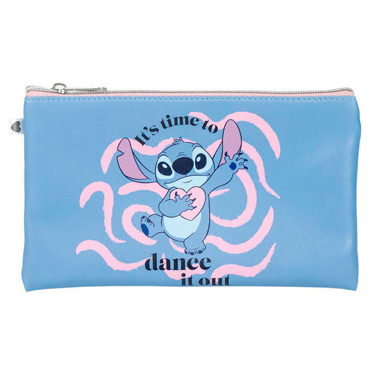 Set de belleza Stitch Disney con neceser, cepillo y coleteros - 4