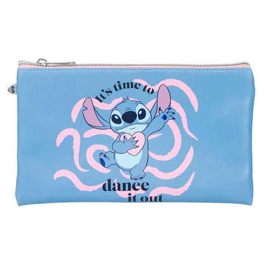 Set de belleza Stitch Disney con neceser, cepillo y coleteros - 4