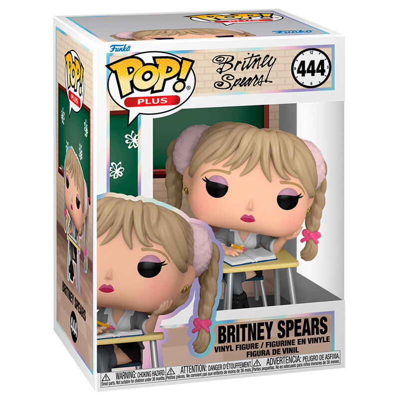Figura Funko POP de Britney Spears sentada ante un pupitre - 2