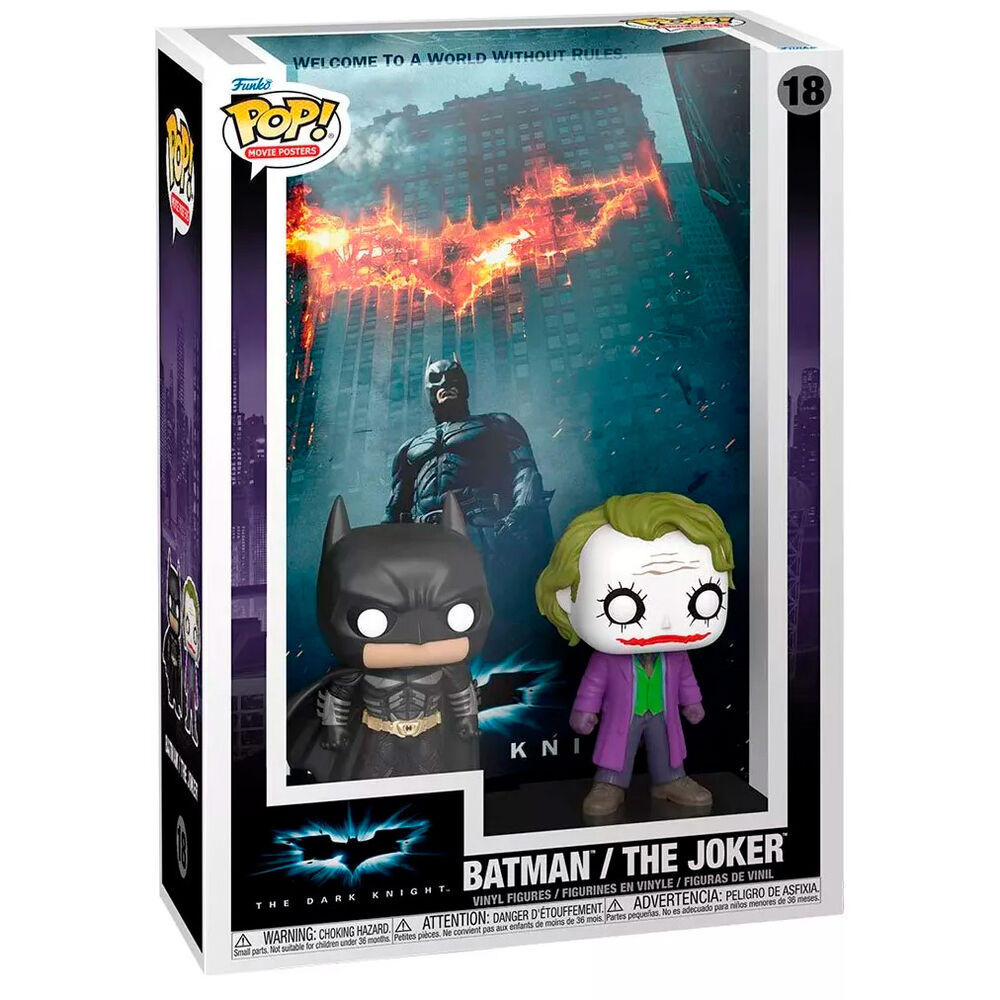 Figura Funko POP! Movie Poster de Batman y Joker de The Dark Knight
